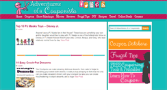 Desktop Screenshot of adventuresofacouponista.com